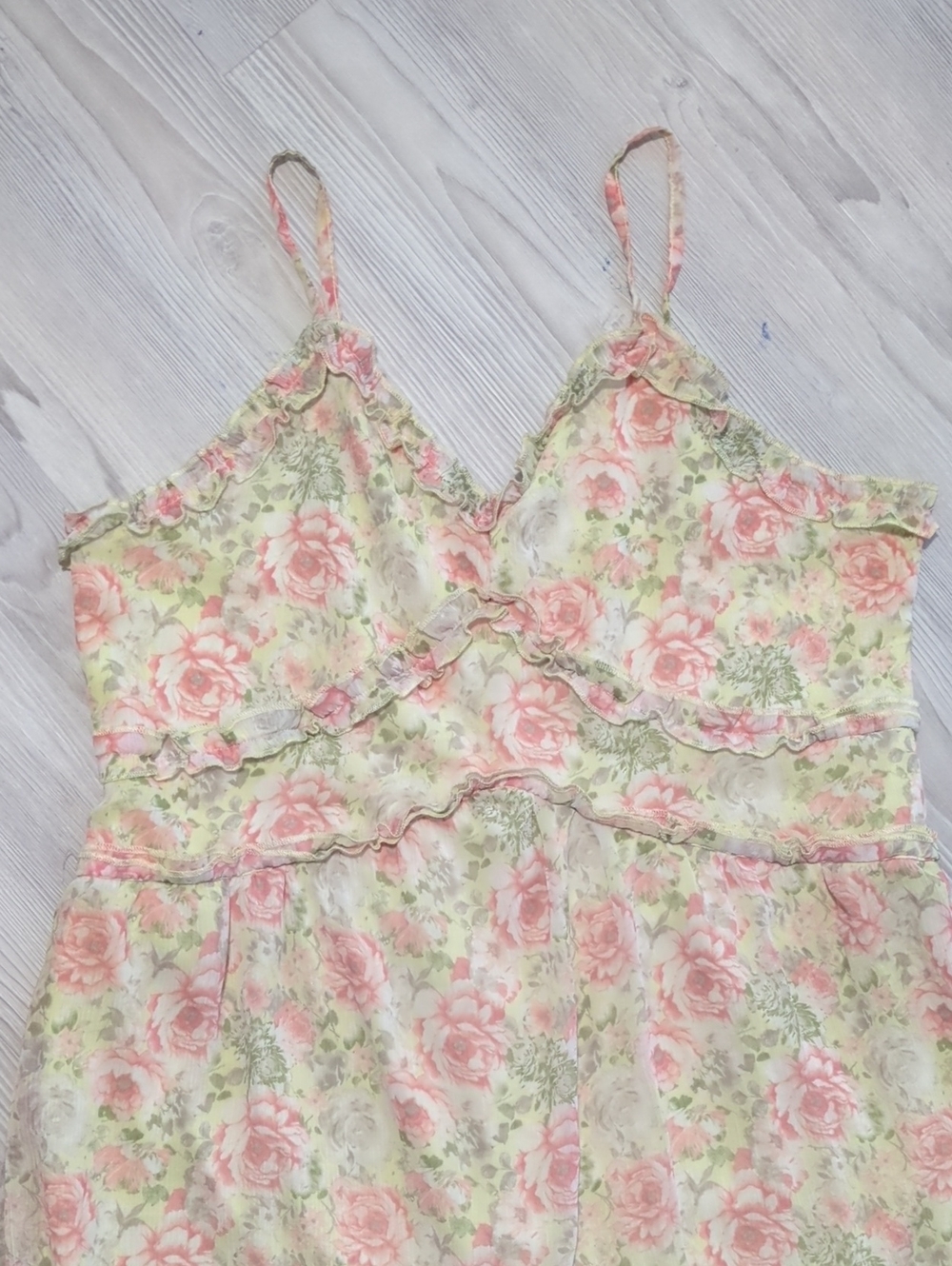 No Boundaries Floral Cami Dress Bundle XXL Pink & Black Babydoll 2-Piece 19 Zipp - Picture 5 of 16